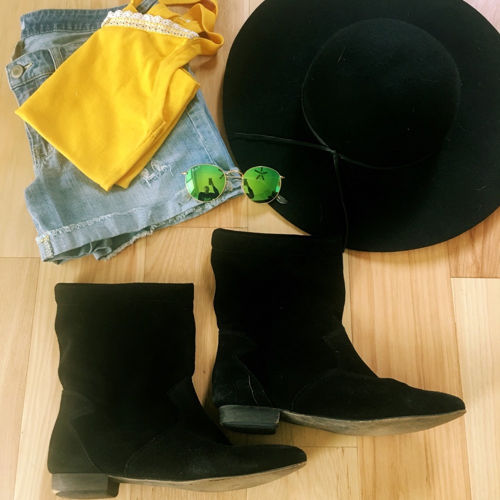 Free People Asheville Ankle Boot Black